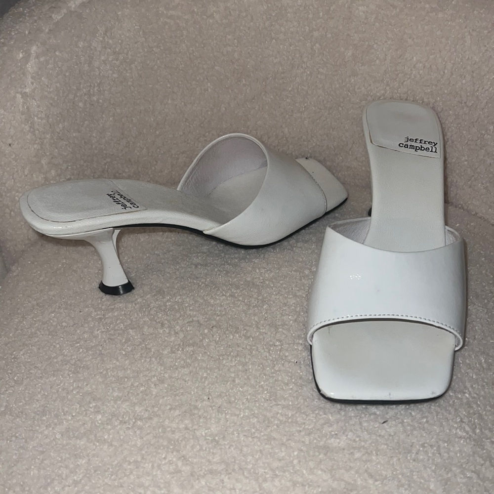 White Low Sandal